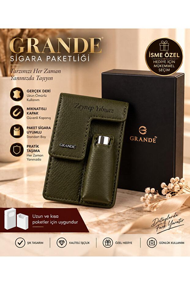 451 Genuine Leather Cigarette Case