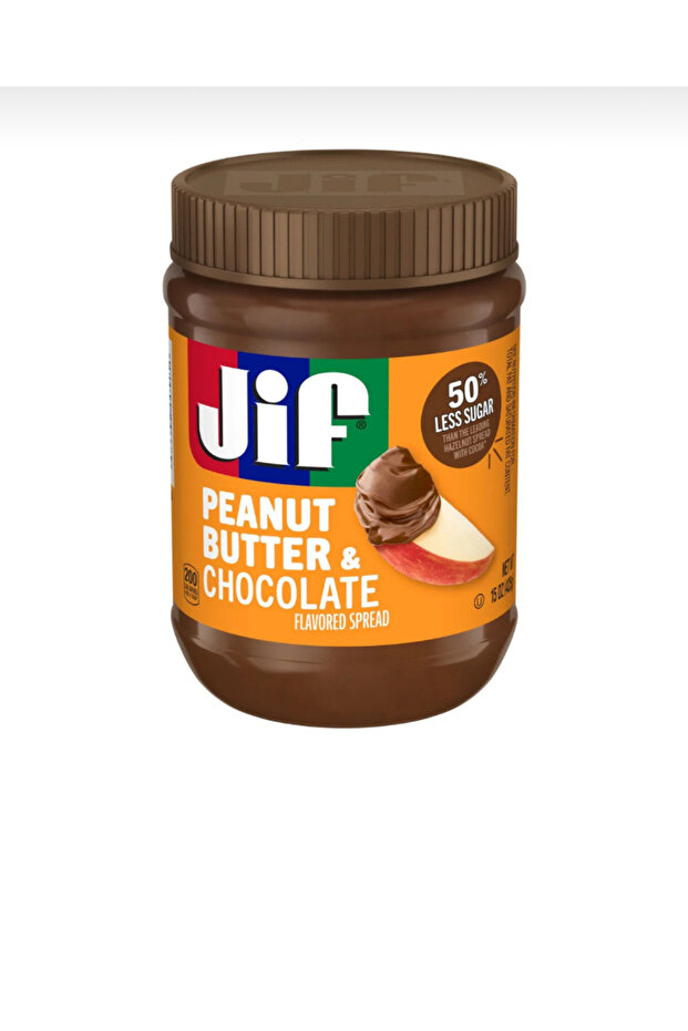 PEANUT BUTTER&CHOCOLATE flavored spread 425gr