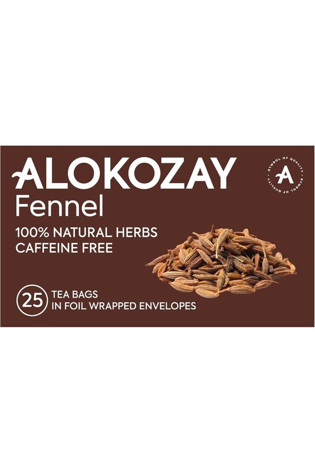 Heat Seal Sachets Fennel Tea Bags, 25 Bags
