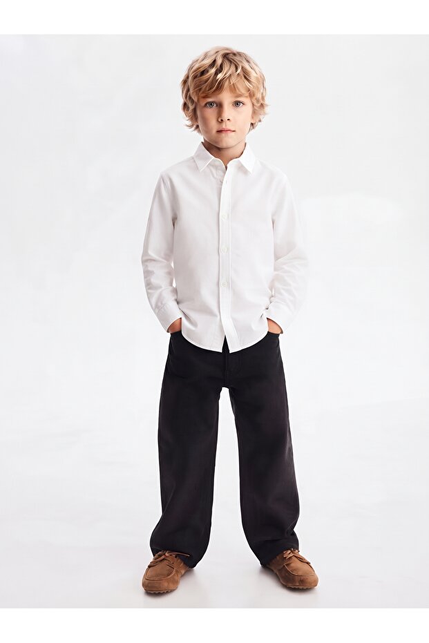 Baby Baggy Black Denim Pants
