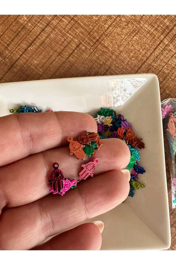 20 Gr Plastic Colorful Hand Embroidery Writing Stamps Sequins