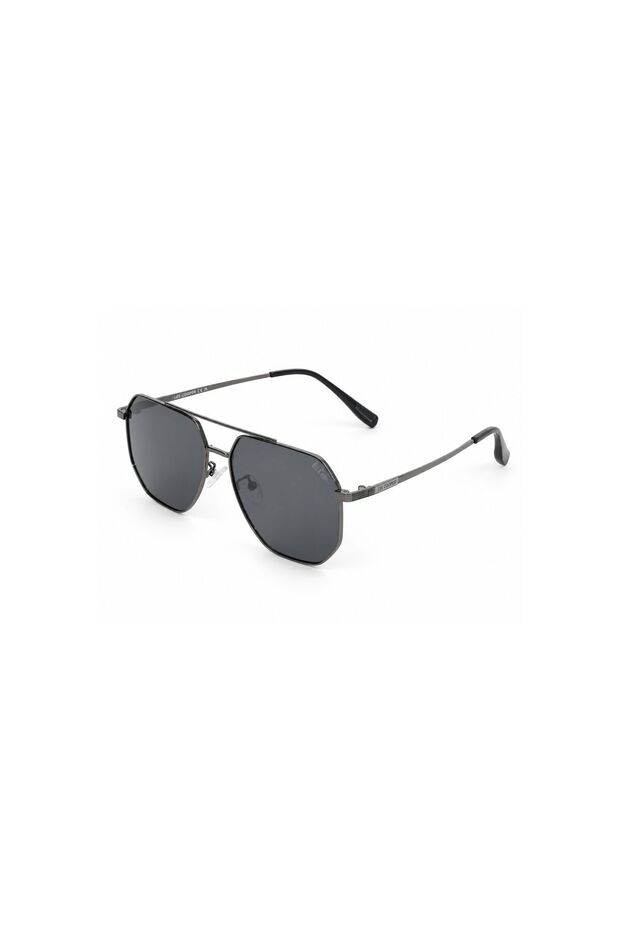 Men 1.1 Tac Polarized Sunglasses Gunmetal Mirror Lens - LCM10255C1