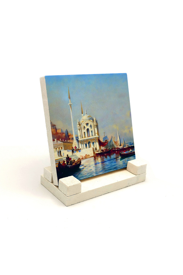 Ortaköy Mosque Printed Natural Stone Tabletop
