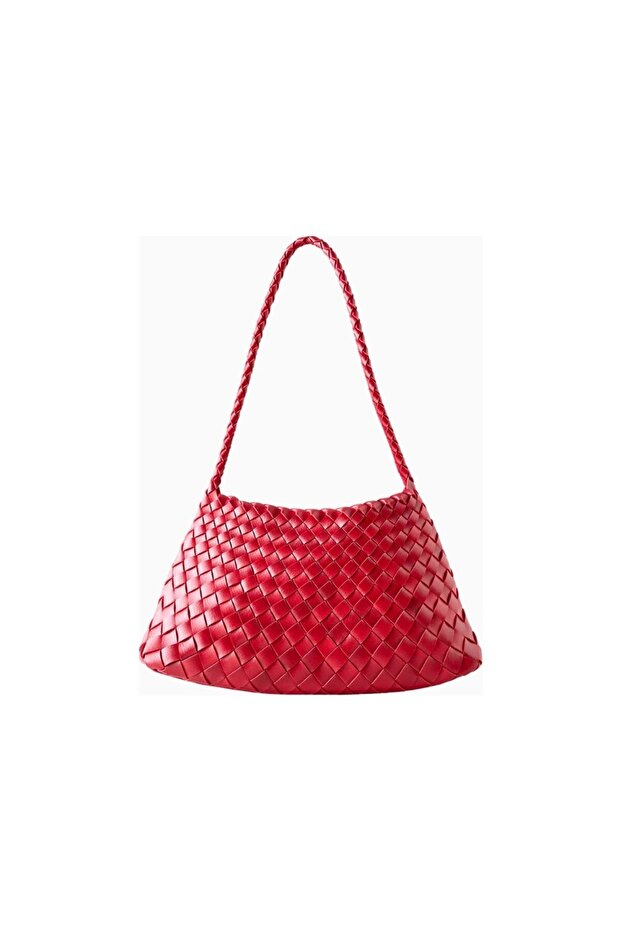 By Calla Knitted Textured Shoulder Bag