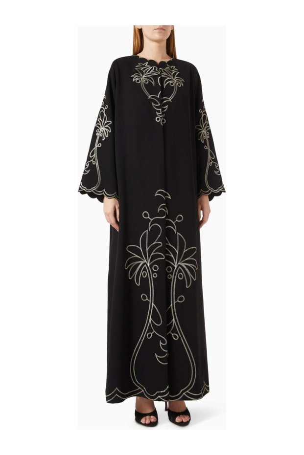Stylish Embroidered Abaya Stand Out with Its Comfortable Silhouette and Modern Design
