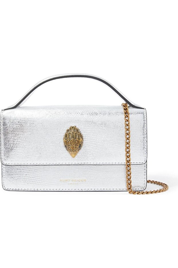 Small Bond Leather Top Handle Bag Stylish Hand and Shoulder Use Mini Satchel