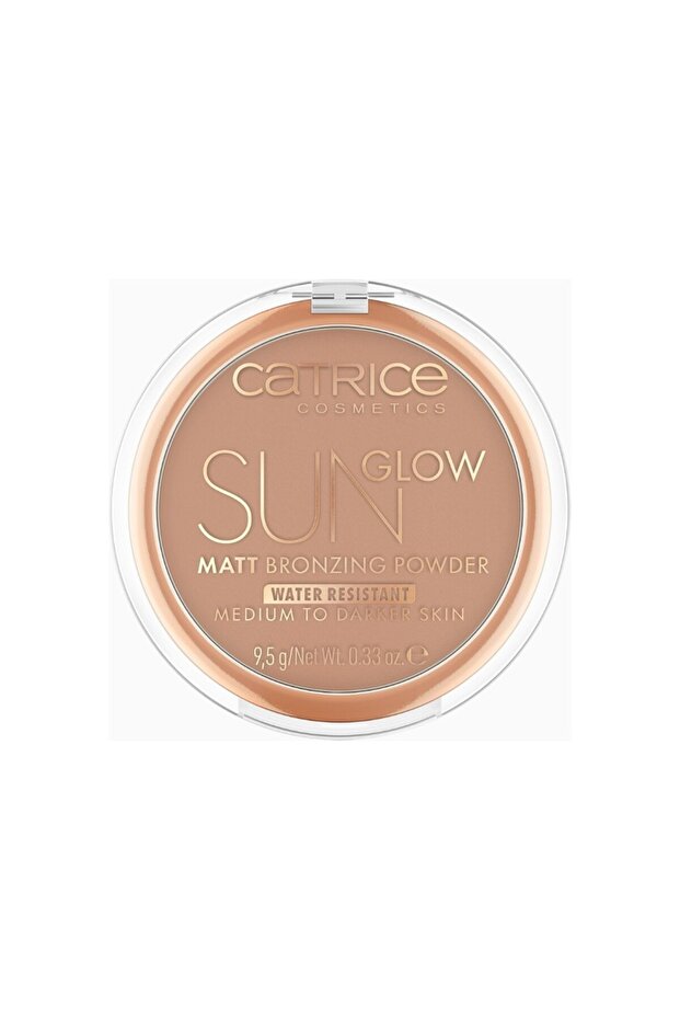 Glown Matte Bronzing Powder, Luxurious Shine & Contour