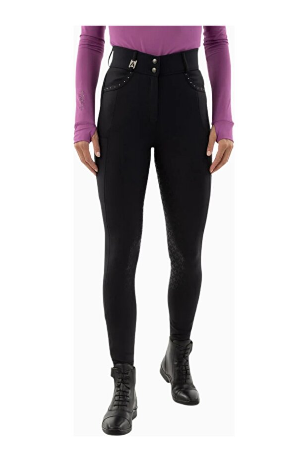 Aw24 High Waist Luxury Women's Equestrian Pants
