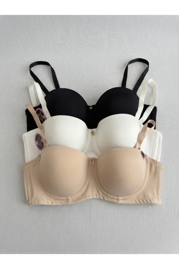 Inspira Strapless Bra |   Transparent Silicone |   Non-Slip |   Removable Strap |   Supported Underwire