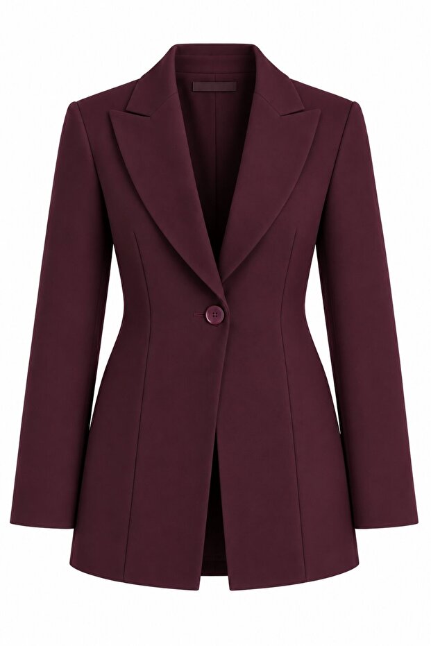 Plum Blazer Jacket - 2Y9684