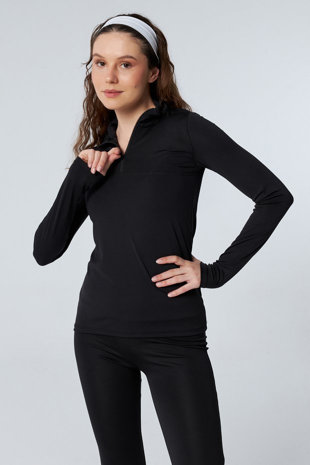 Aura Sweashirt and Leggings Diving Fabric Sports Set