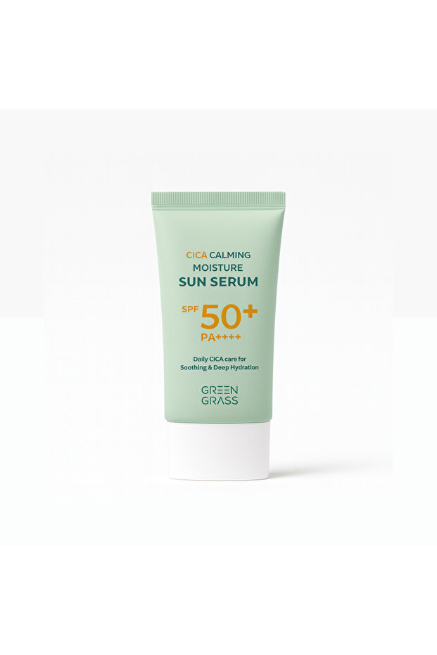 Green Grass CICA Calming Moisture Sun Serum