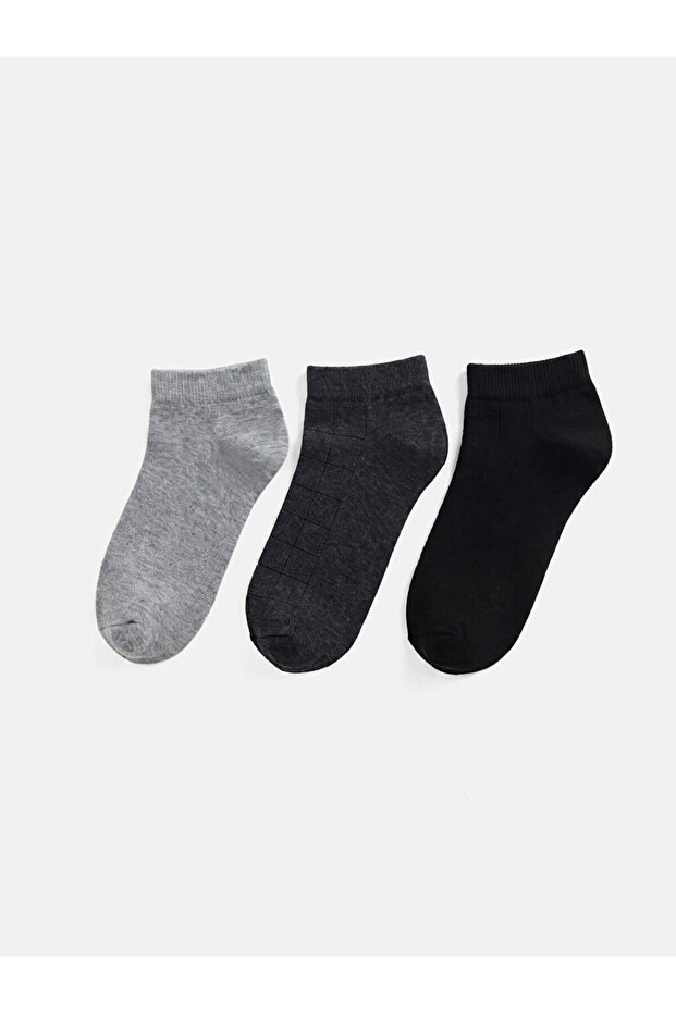 Rmz Gi̇yi̇m Farkiyla Men's Booties Socks 3-Pack