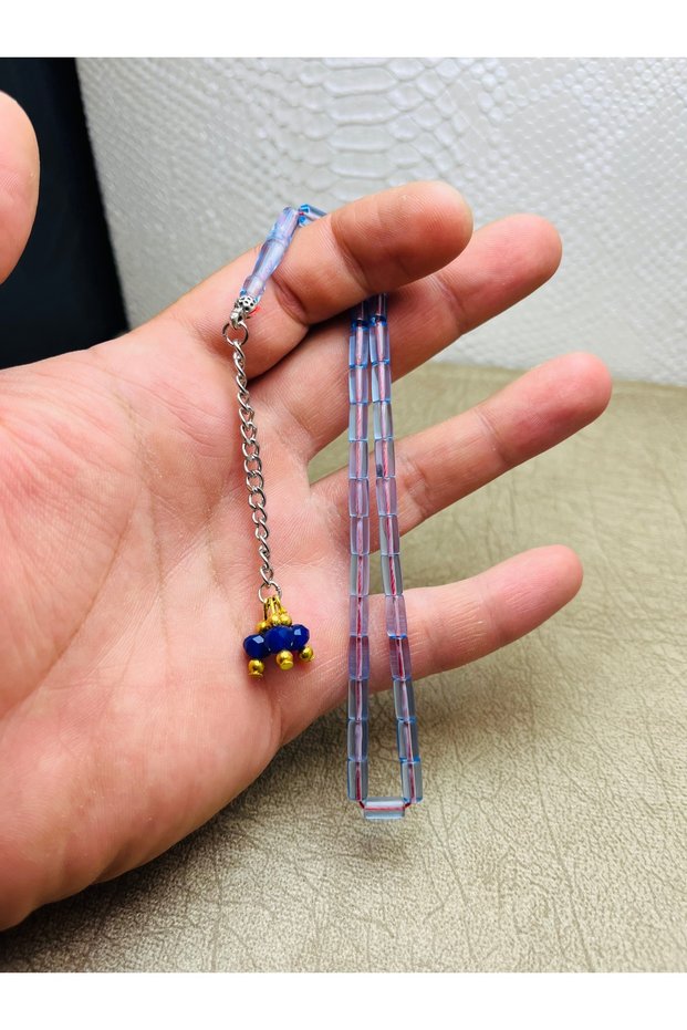Airplane Glass Wrist-Length Prayer Beads
