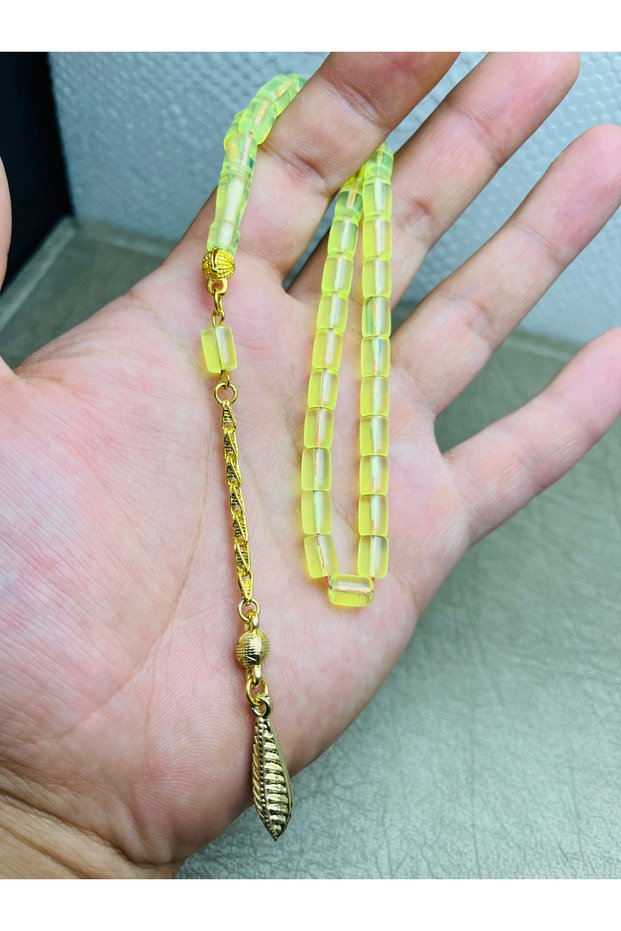 Airplane Glass Wrist-Length Prayer Beads