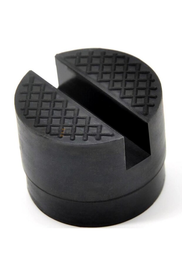 black Floor Slotted Car Rubber Jack Pad Frame Protector Adapter Jacking Tool Adapters Lifting Car Re
