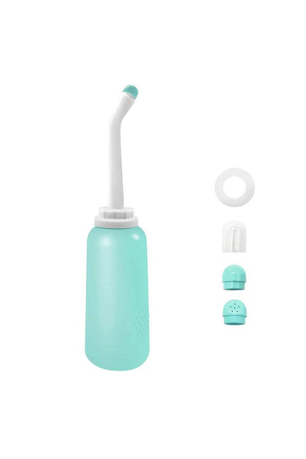 NO BOX GREEN 500ML Baby Showers Bidet Mom Peri Bottle for Postpartum Essentials Feminine Care MomWas