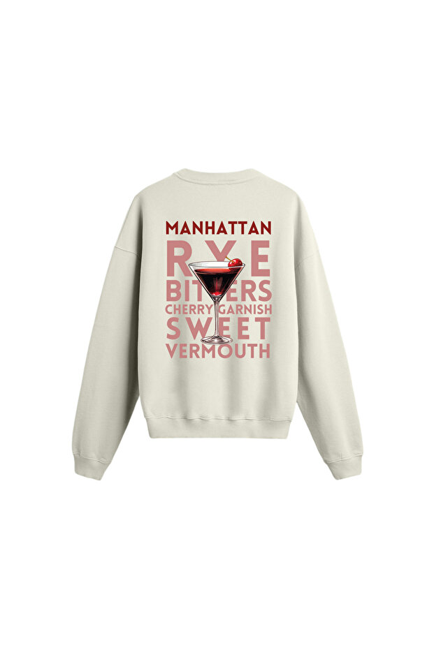 Manhattan Printed Oversize Sweatshirt