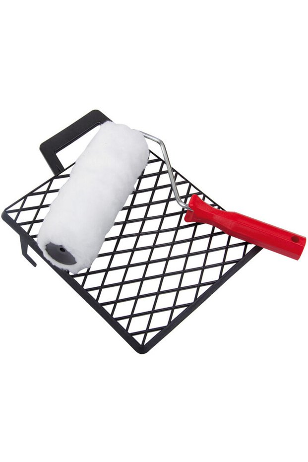 POLYAMIDE PAINT ROLLER WITH GRID 100MM