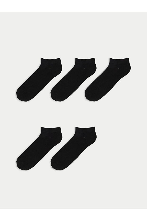 Men's Booties Socks 5-Pack (W6)