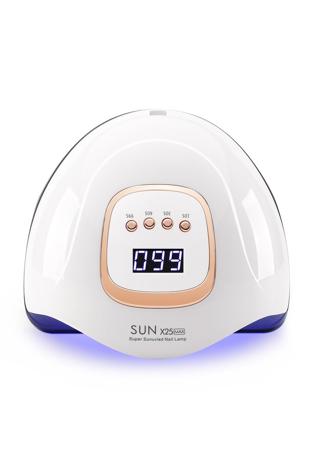 EU Sun-X25-White Sun-X25-max 380W 81LEDs UV LED Lamp for Nails Powerful Nail Dryer For Curing All Ge