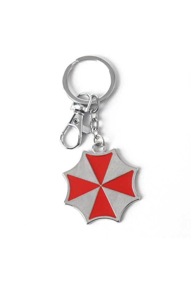 1544-3 Game Residents Evils Keychain Red Umbrella Keychains Toy Corporation Sublimation Blank Keyrin