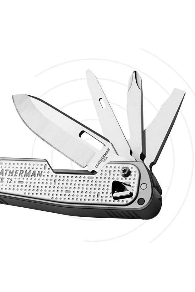 Stainless Steel Free Engraveable T2 Multi-Tool, Silver