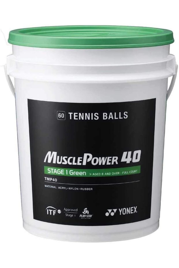 Junior Stage 1 Green Tennis Ball 60 Tub TMP-40
