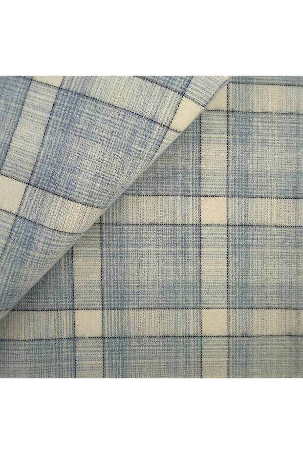 Flannel Fabric Stripe Plaid