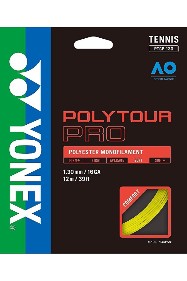 Poly Tour Pro Flash Yellow Tennis String
