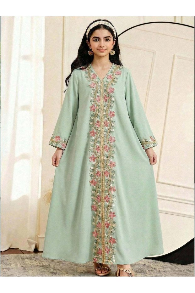 Rochie, turcoaz - 14 ani