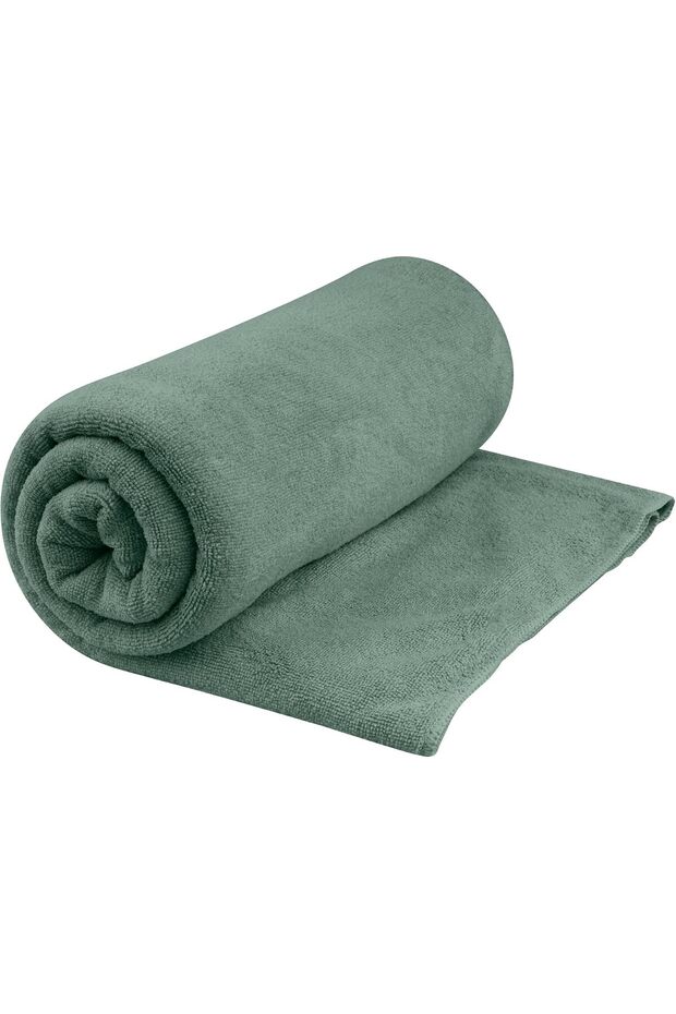 Tek Towel, Plush Camping and Travel Towel, X-Large (30 x 60 inches), Sage Green