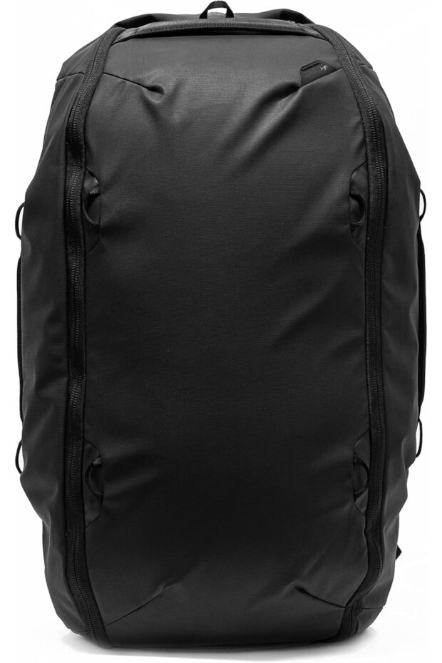 Travel Duffel, 65 Litre Capacity, Black