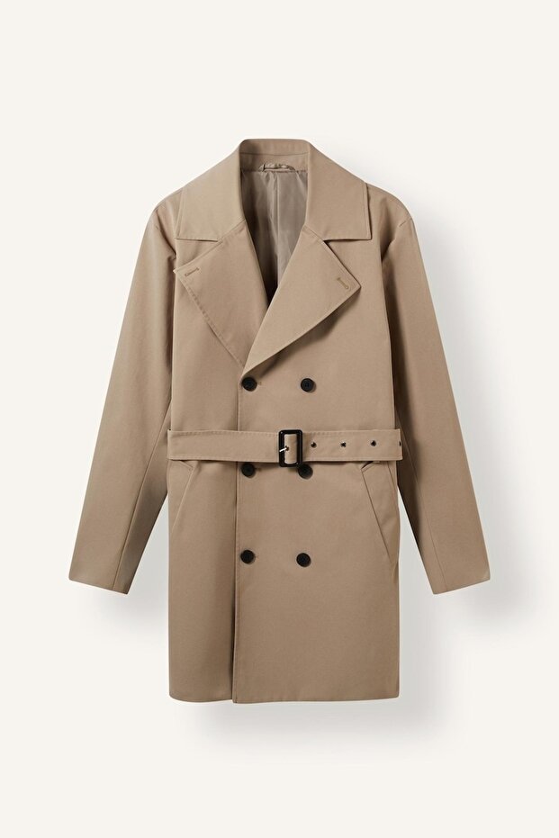Men's Coat D5528Ax/Bg716 Beige