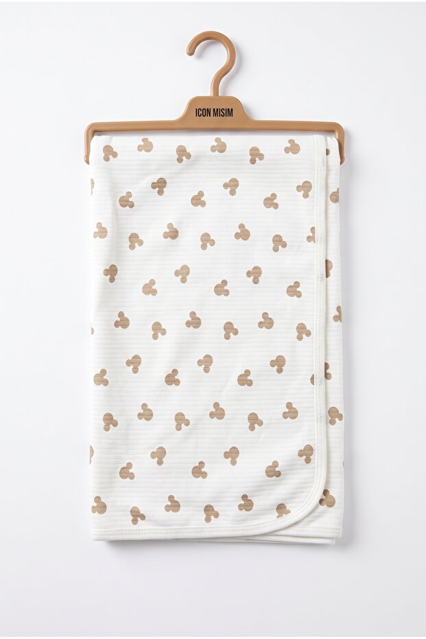 Newborn Baby Blanket, 100% Cotton Combed Double Layer Fabric 75*80cm