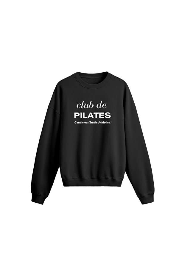 Pilates Printed Oversize Sweatshirt