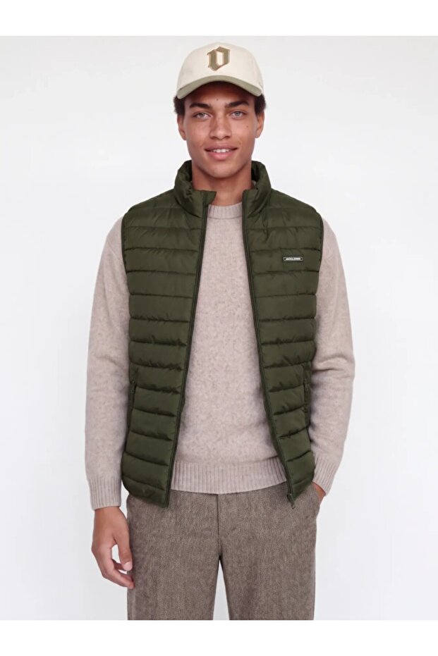 Jjelvis Light Bodywarmer Collar Rosın Men's Vest 12299201