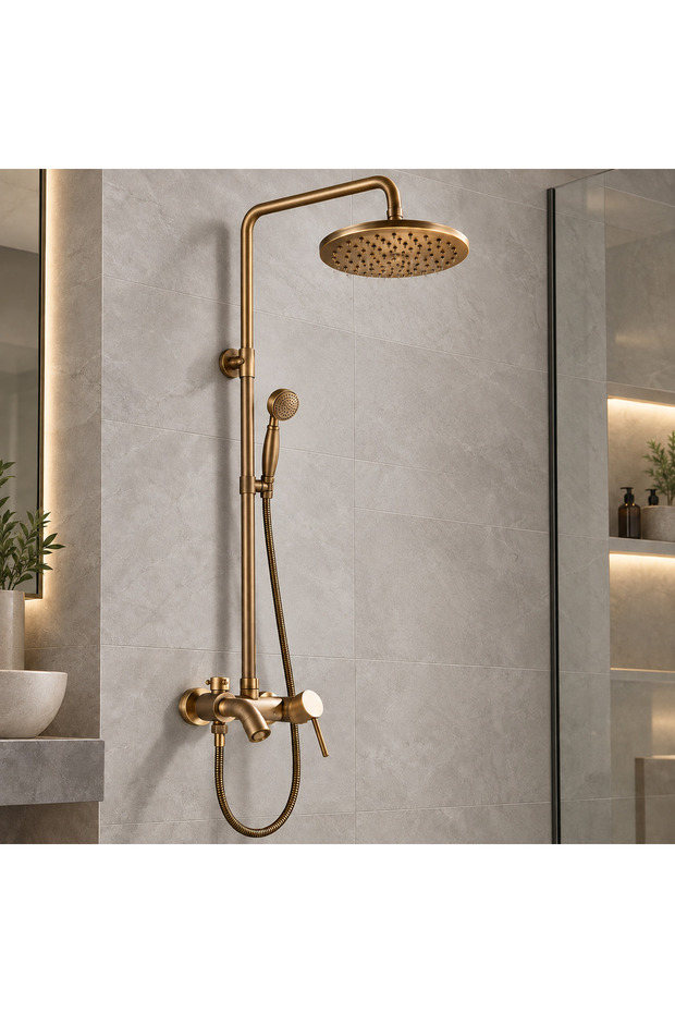 Antik Banyo Duş Seti