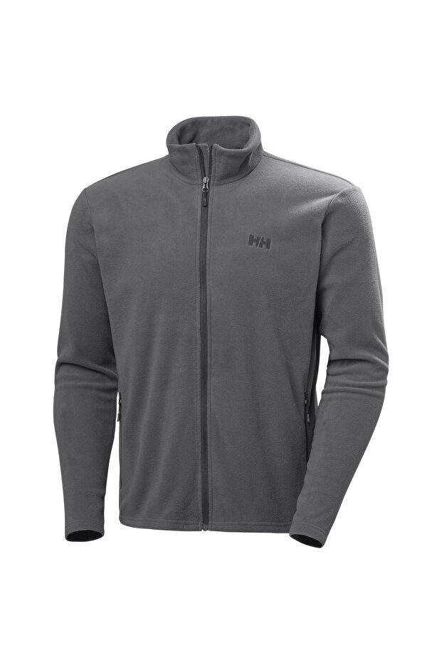 Men's Fullzip Thunder Grey Fleece Coat