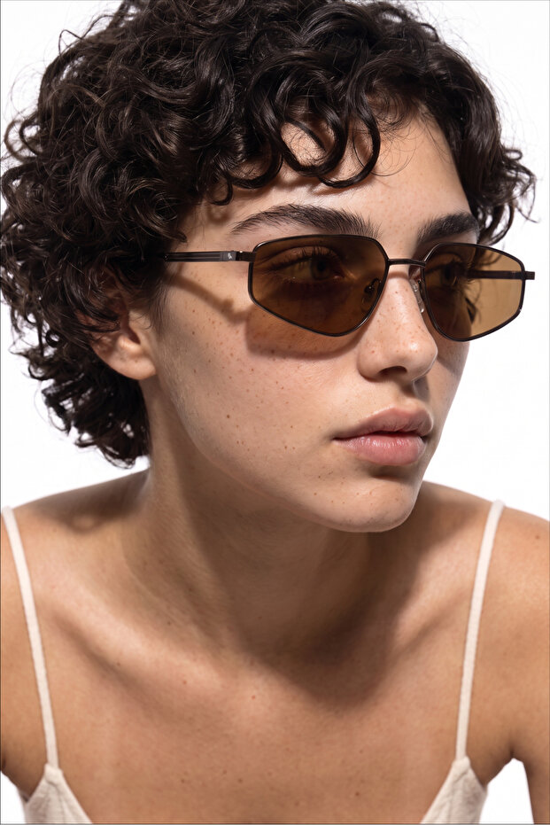 Reign Gun Brown Sunglasses