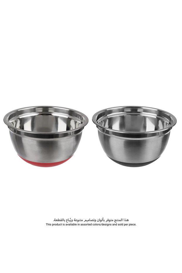 Stainless Steel Salad Bowl (Assorted colors/designs, 4.5 L)