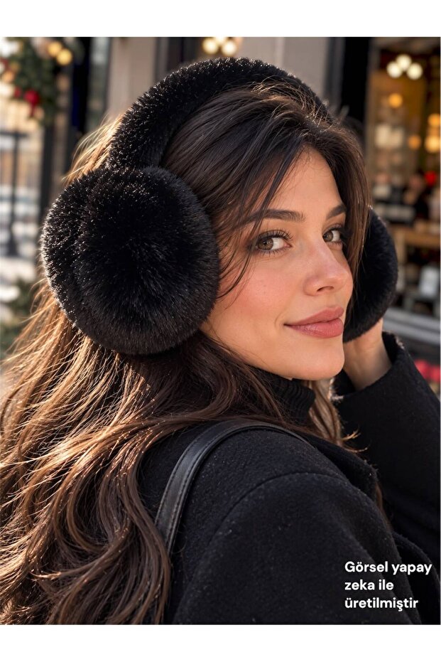 Foldable Plush Furry Headphones