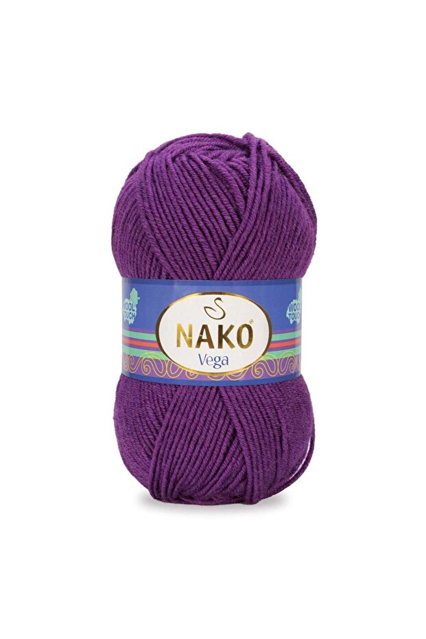 Vega Hand Knitting Yarn 5-Piece Advantage Pack (5 X 100 Gr) 100% Premium Acrylic Knitting and Crochet Yarn 13870