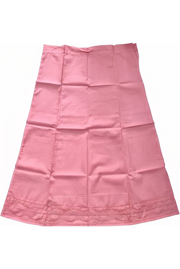 Premium 100% Pure Cotton Saree Petticoat/Underskirt– Standard Fit with Adjustable Drawstring Closure