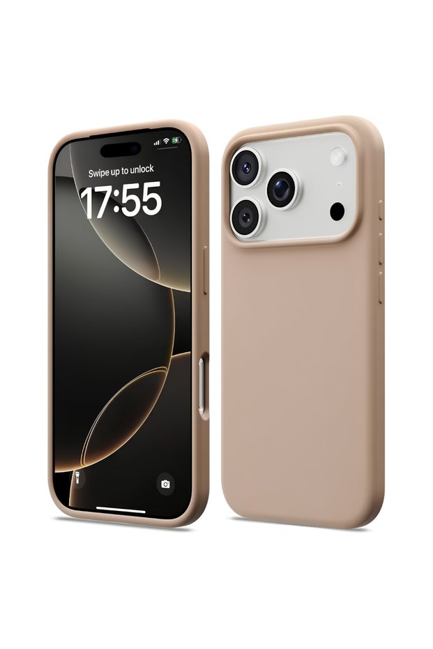 Premium Liquid Silicone Case for iPhone 18 Pro Max β Slim Fit Shockproof Protective Cover with Soft Microfiber Lining & Precise Cutouts - Dark Green