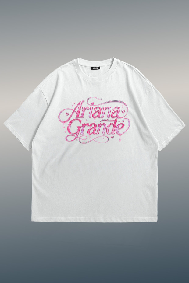 Ariana Grande Name Printed Unisex Oversize T-Shirt