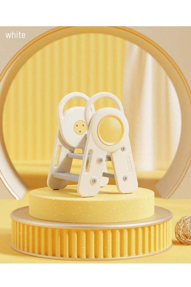 Foldable 3-Step Stool for Toddlers,Kids Standing Tower with Handles and Non-Slip Pads for Bathroom Sink,Kitchen Counter and Potty Training