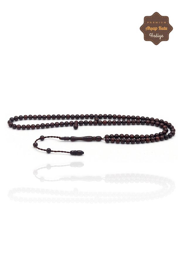 Dark Brown Colored 6 mm 99-Piece Kuka Prayer Rosary 201025871