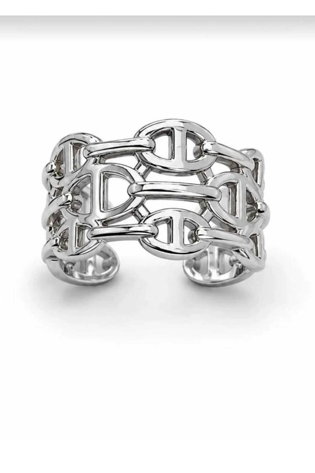 Silver Monica Ring (Resistant to Tarnishing)