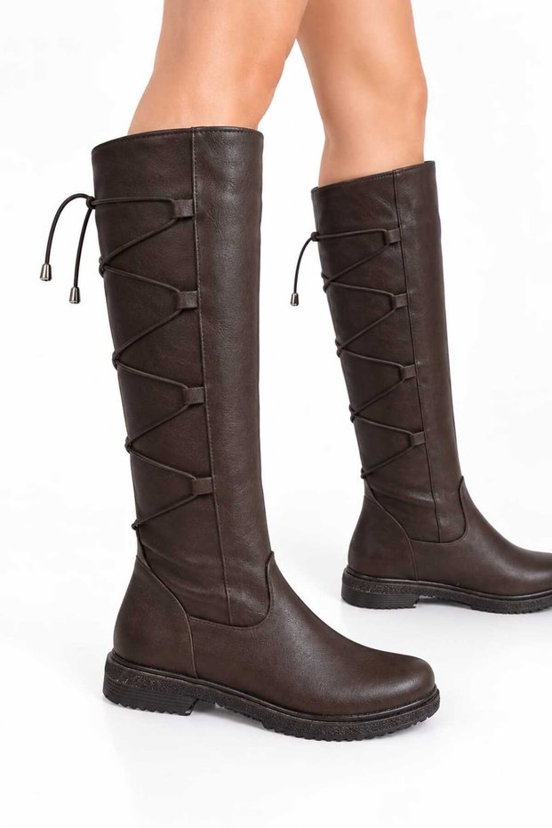 Variety of Skin-Friendly Women's Boots with Back Laces